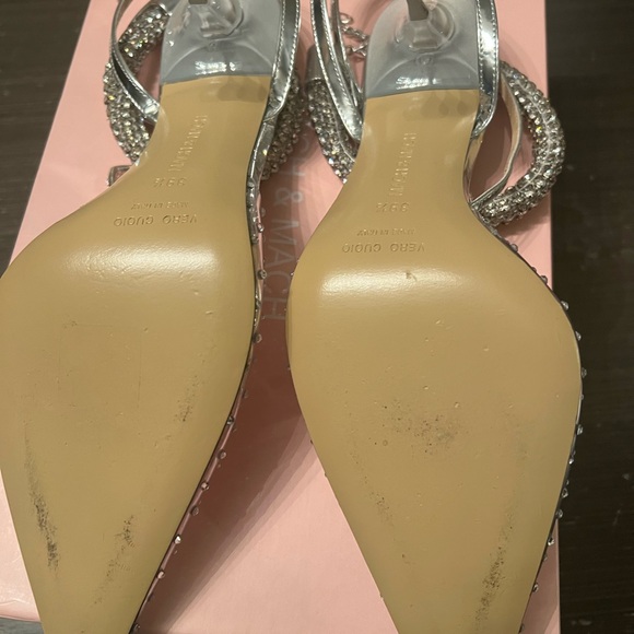 Mach & Mach clear high heel pointy toe . - Picture 3 of 8